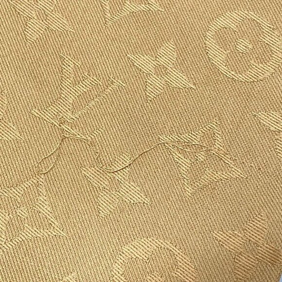 LOUIS VUITTON Shawl Monogram Camel - Unconfirmed Scarf 402-080125 - Picture 2 of 5